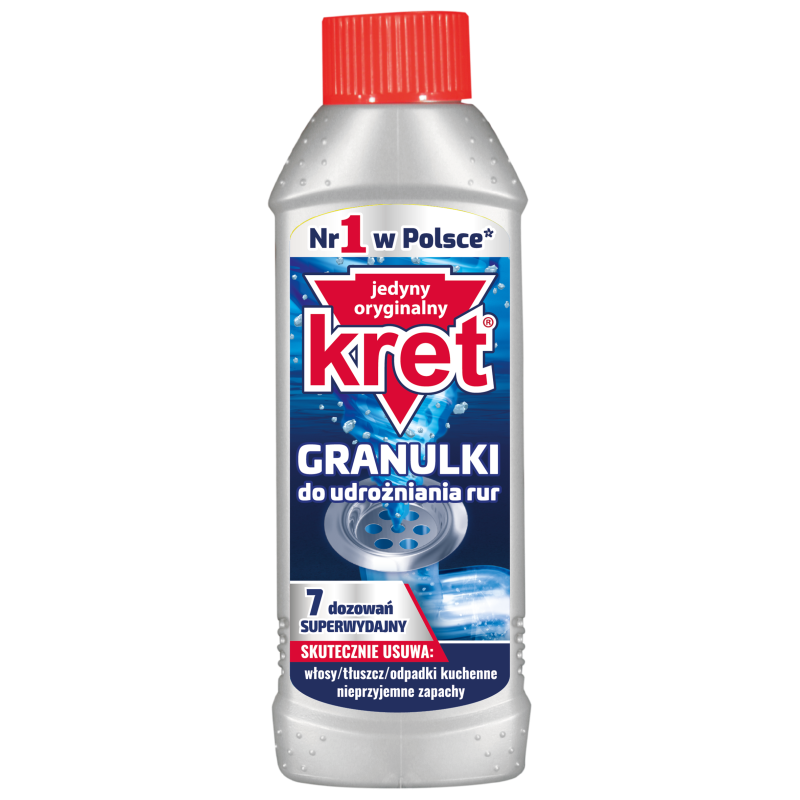 Kret Granulki do udrożniania rur 280g